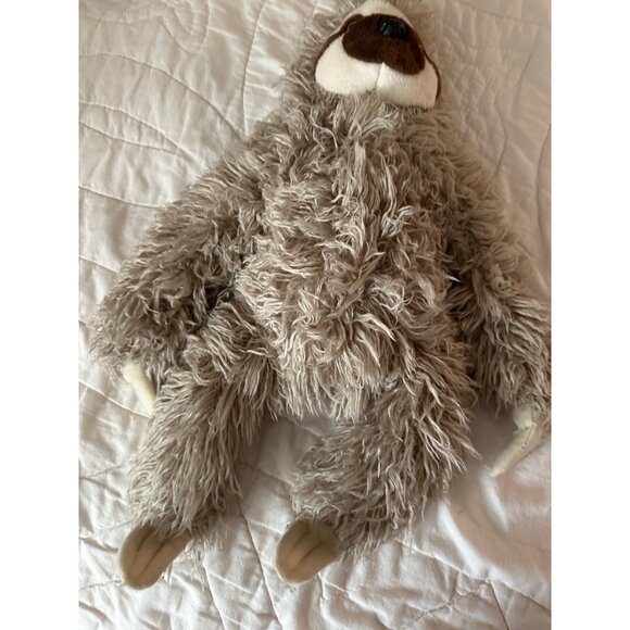 Realstic Wild Republic Sloth Plush 18 Stuffed Animal Toy shaggy  scruffy Soft - Picture 10 of 13